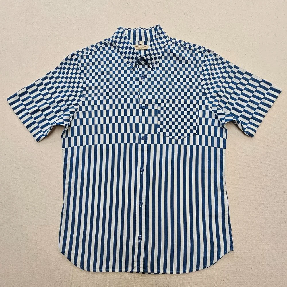 Levi's Made & Crafted Short Sleeve Button Down 0 XS